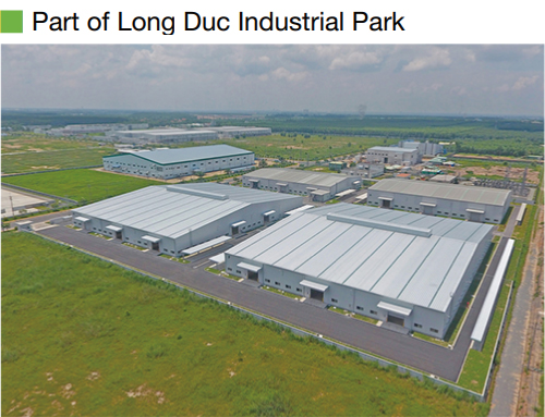 Part of Long Duc Industrial Park