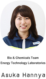 Bio & Chemicals Team Energy Technology Laboratories Asuka Hannya