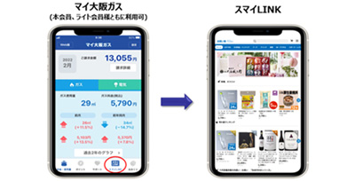Smartphone screen images