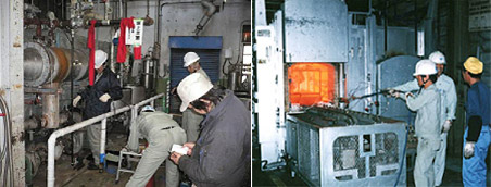 Heat measurement at customer's site for saving-energy.