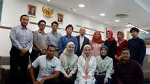Members of Osaka Gas Indonesia