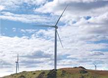 Hallett 4 wind farm project in the state of South Australia, Australia