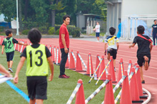 Activities of NOBY T&F Club, an athletic club led by our Olympian employee Nobuharu Asahara