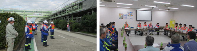 Safety patrol with partner (Cancelled in FY2022 to prevent COVID-19 infection)