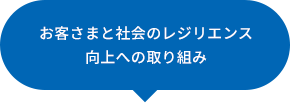 お客さまと社会のレジリエンス向上への取り組み