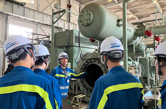 都市ガス製造所・発電所の運転と保全”両輪で支える現場のプロフェッショナルコース”