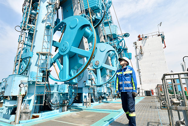 総合コース(都市ガス製造・発電・エンジニアリング事業を幅広く学ぶ)