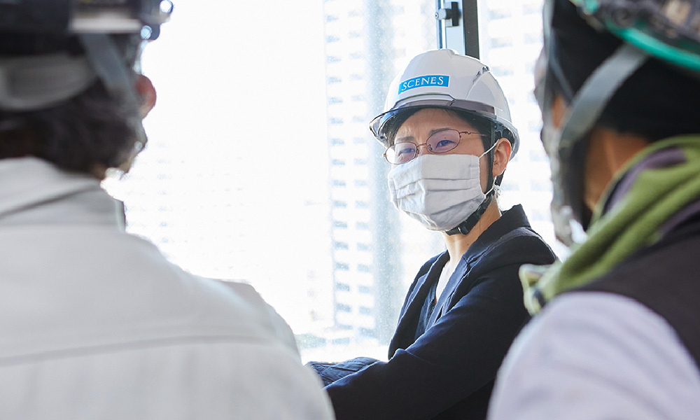 写真：作業風景