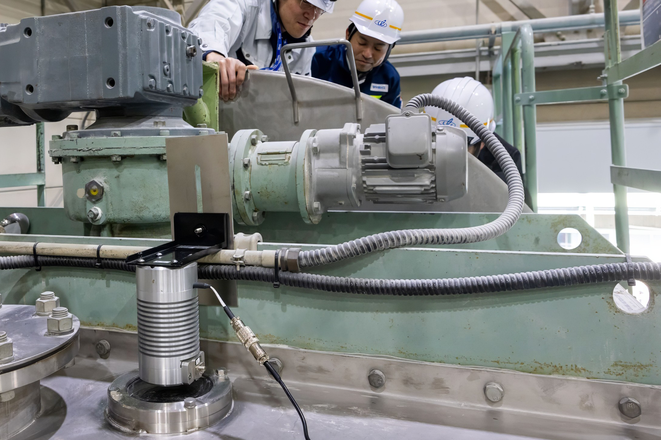 大阪ガスリキッド株式会社との実験の様子