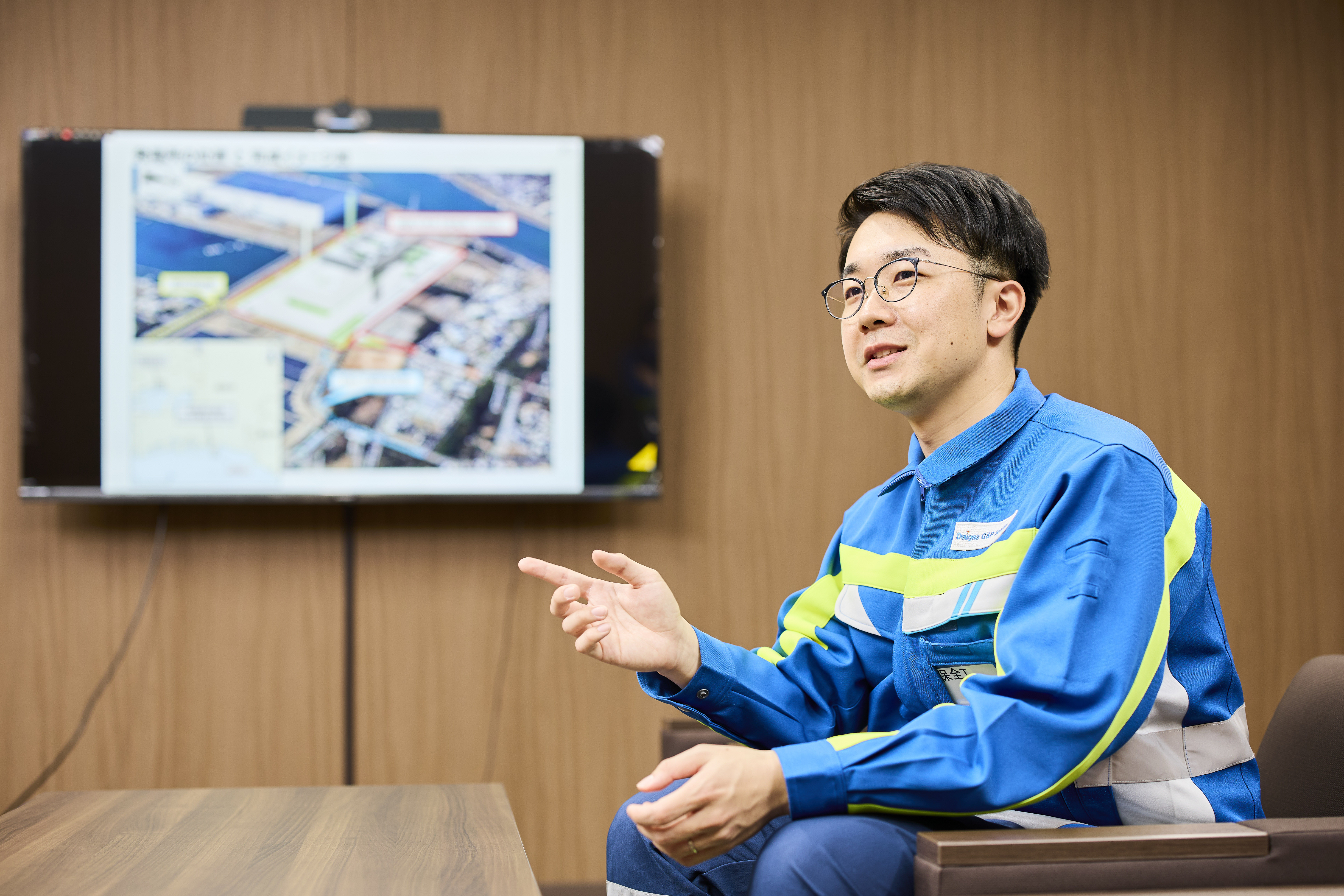 配属当初の自身を振り返る天野