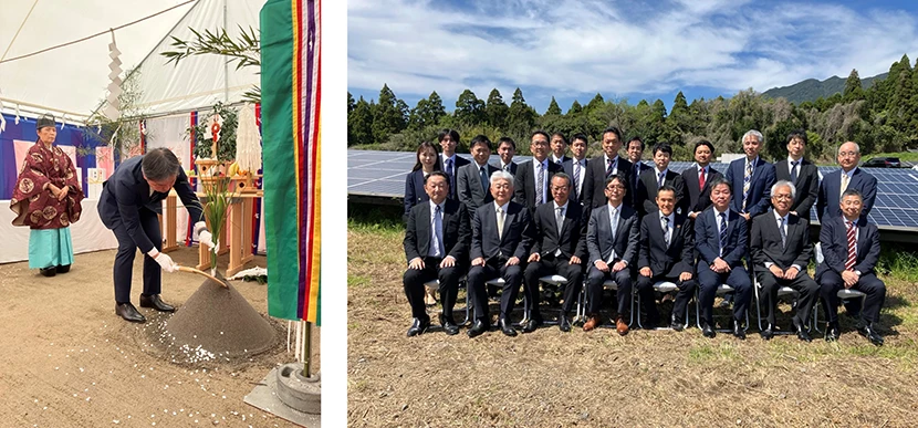 起工式の様子