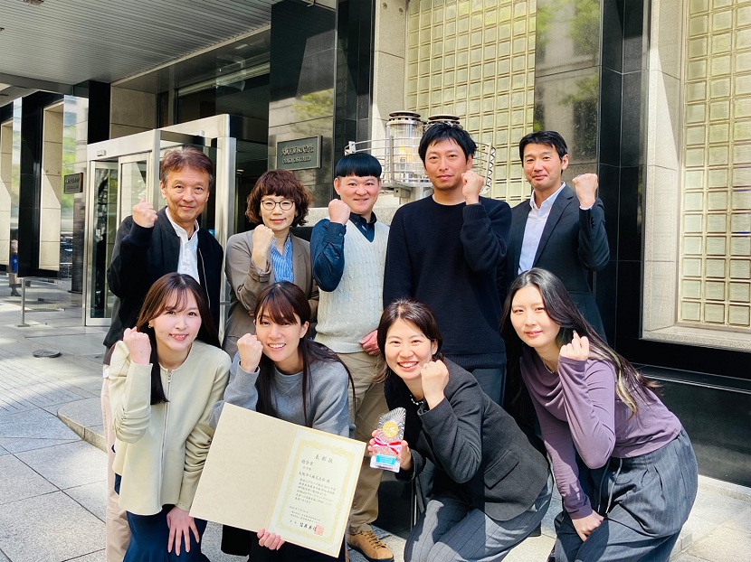 社内報「がす燈」の運営メンバー