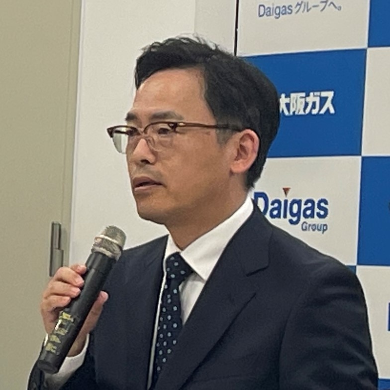 大阪ガス 坂梨 興 代表取締役副社長