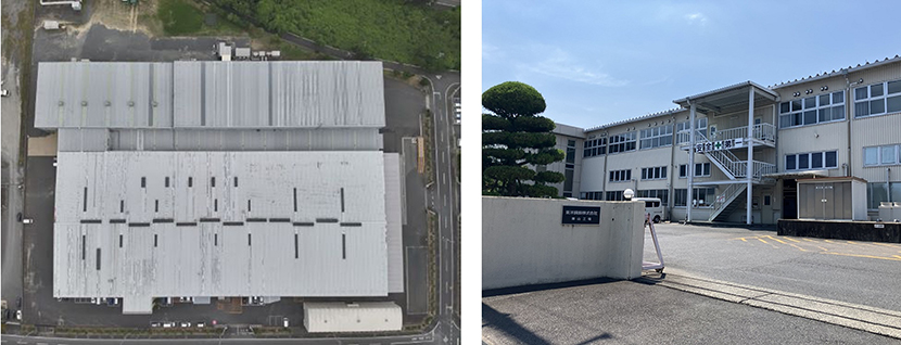太陽光発電システムの設置予定建屋